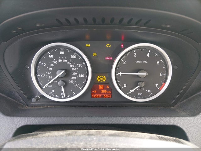 44105639 :رقم المزاد ، WBAEB535X8CX63638 vin ، 2008 Bmw 650i مزاد بيع