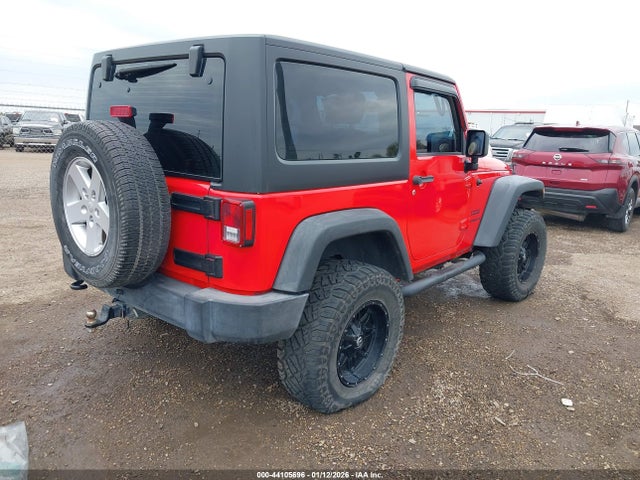 Aukcja sprzedaży 2017 Jeep Wrangler Sport 4x4, vin: 1C4AJWAG0HL663952, numer aukcji: 44105696
