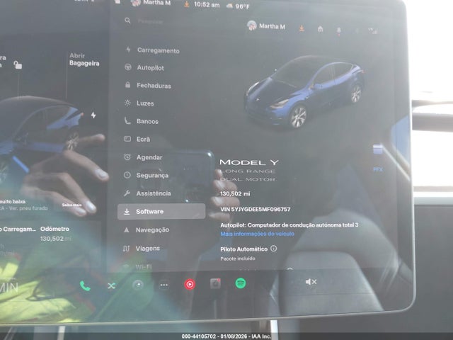 2021 TESLA MODEL Y 5YJYGDEE5MF096757 Photo 6