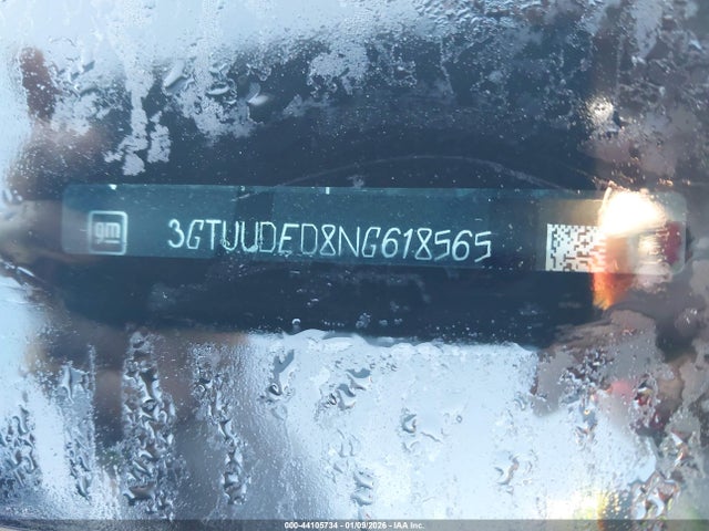 2022 GMC SIERRA 1500 3GTUUDED8NG618565 Photo 8