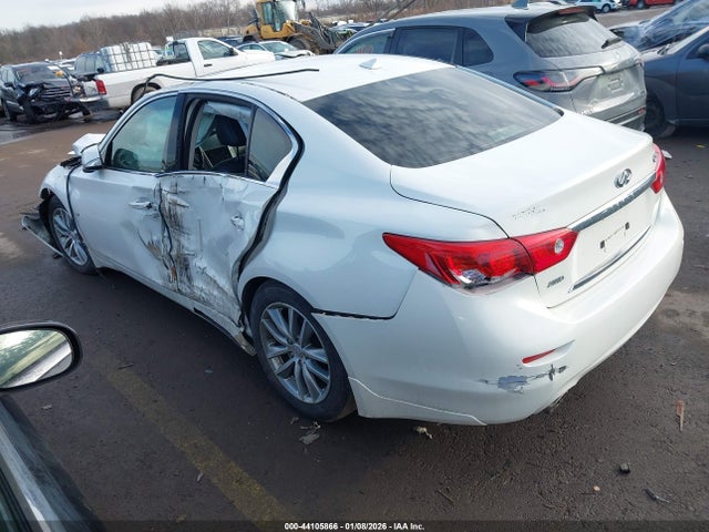 2014 Infiniti Q50 Premium მანქანა იყიდება აუქციონზე, vin: JN1BV7AR4EM692458, აუქციონის ნომერი: 44105866
