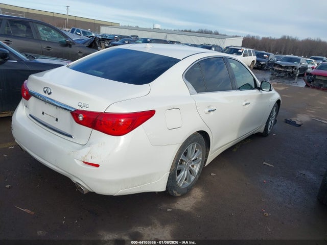 2014 Infiniti Q50 Premium მანქანა იყიდება აუქციონზე, vin: JN1BV7AR4EM692458, აუქციონის ნომერი: 44105866