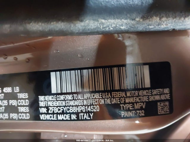 2017 FIAT 500X ZFBCFYCB8HP614520 Photo 8