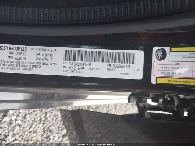 2012 CHRYSLER 200 1C3CCBAB3CN204495 Photo 8