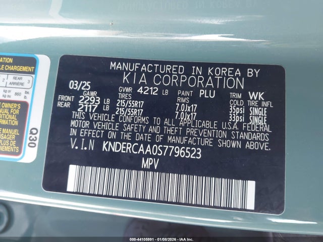 KIA SELTOS EX 2025 KNDERCAA0S7796523 Image 9