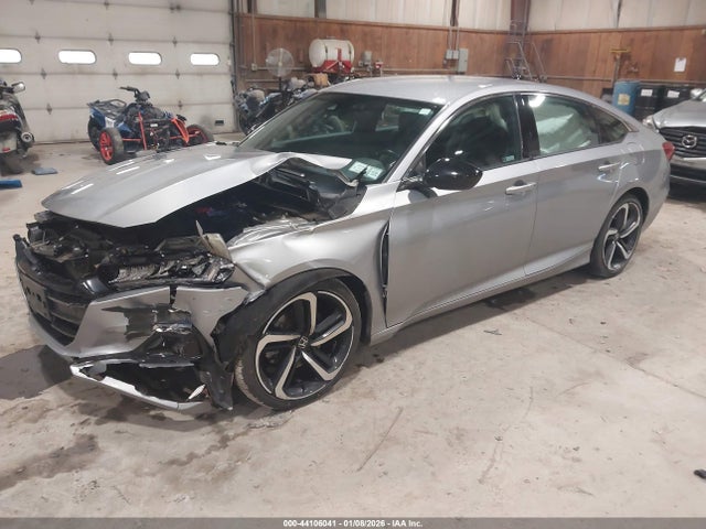 2022 Honda Accord Sport მანქანა იყიდება აუქციონზე, vin: 1HGCV1F34NA037173, აუქციონის ნომერი: 44106041