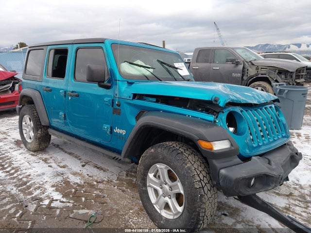 Aukcja sprzedaży 2020 Jeep Wrangler Unlimited Sport S 4x4, vin: 1C4HJXDGXLW111883, numer aukcji: 44106159