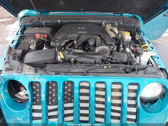 44106159 :رقم المزاد ، 1C4HJXDGXLW111883 vin ، 2020 Jeep Wrangler Unlimited Sport S 4x4 مزاد بيع