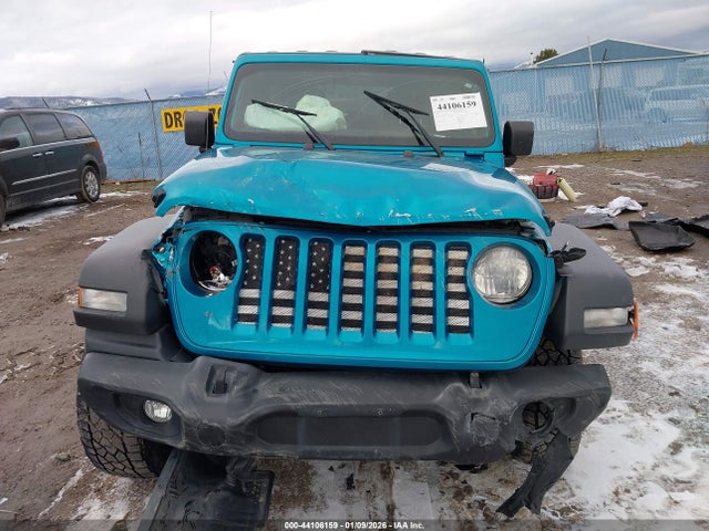 44106159 :رقم المزاد ، 1C4HJXDGXLW111883 vin ، 2020 Jeep Wrangler Unlimited Sport S 4x4 مزاد بيع