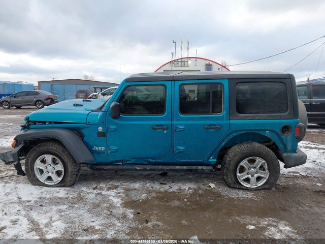 44106159 :رقم المزاد ، 1C4HJXDGXLW111883 vin ، 2020 Jeep Wrangler Unlimited Sport S 4x4 مزاد بيع