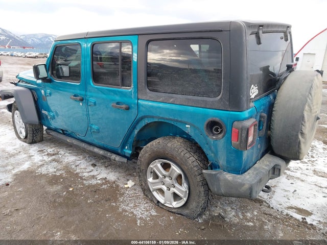 44106159 :رقم المزاد ، 1C4HJXDGXLW111883 vin ، 2020 Jeep Wrangler Unlimited Sport S 4x4 مزاد بيع