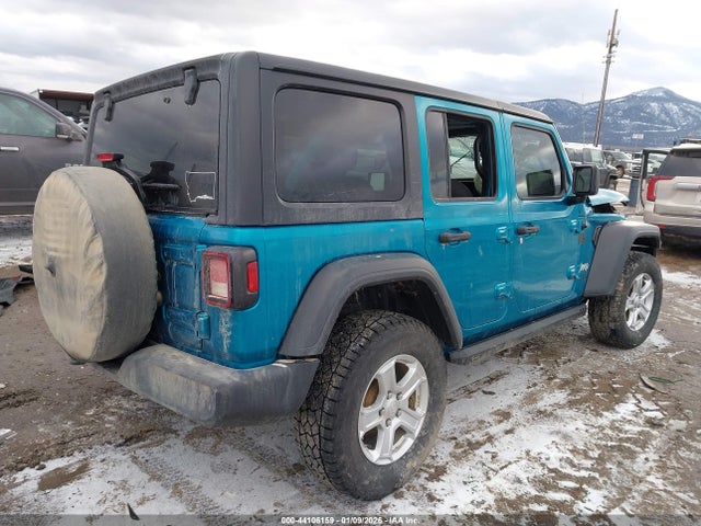 44106159 :رقم المزاد ، 1C4HJXDGXLW111883 vin ، 2020 Jeep Wrangler Unlimited Sport S 4x4 مزاد بيع