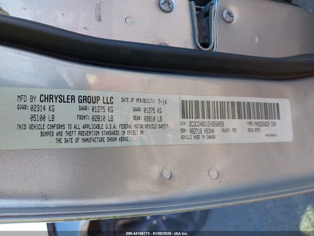 Dodge Charger Se 2014 2C3CDXBG1EH326059 Image 9