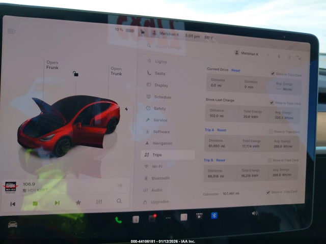 2022 TESLA MODEL Y 7SAYGDEE3NF386239 Photo 6