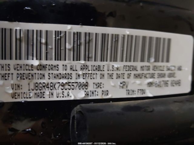 2009 JEEP GRAND CHEROKEE 1J8GR48K79C557008 Photo 8