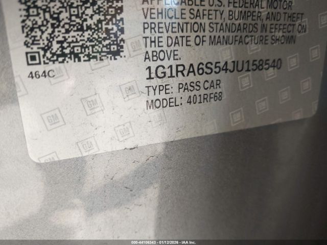 2018 CHEVROLET VOLT 1G1RA6S54JU158540 Photo 8