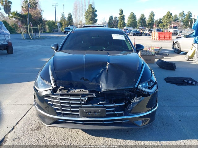 KMHL24JJ1LA011556 Hyundai Sonata Hybrid Blue