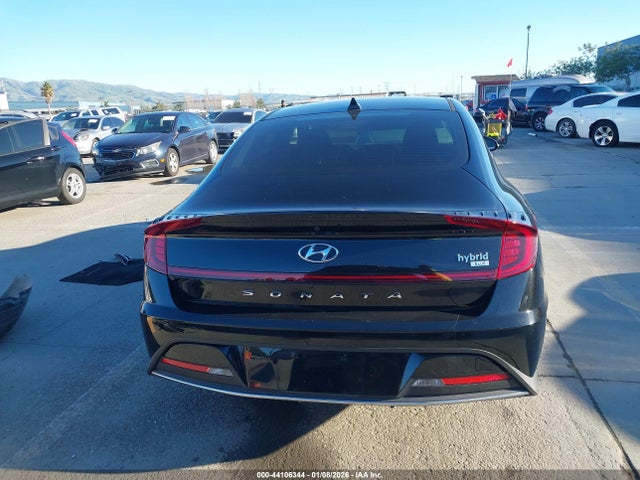 KMHL24JJ1LA011556 Hyundai Sonata Hybrid Blue