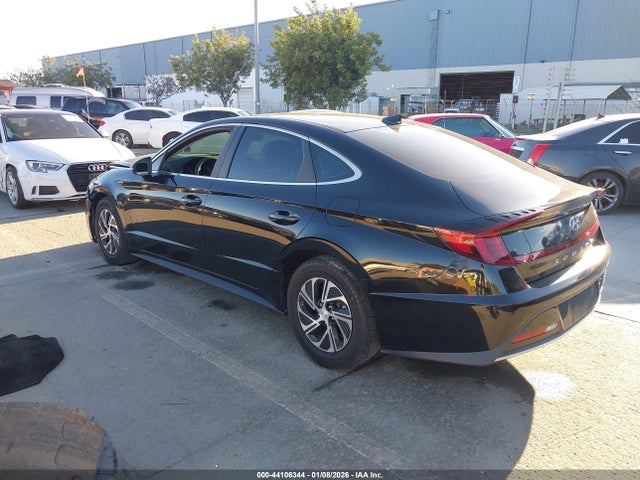 KMHL24JJ1LA011556 Hyundai Sonata Hybrid Blue