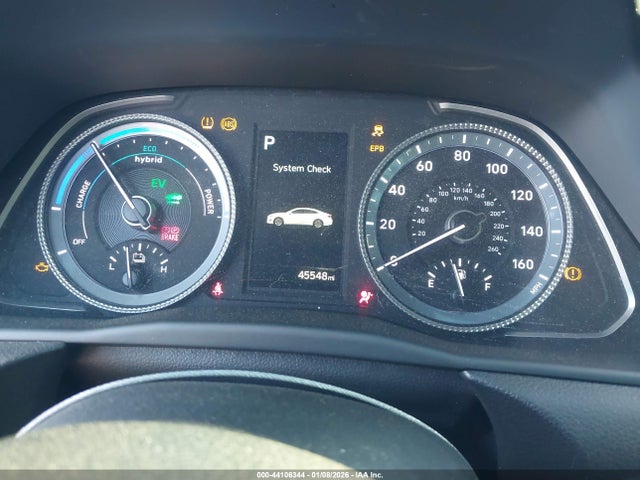 KMHL24JJ1LA011556 Hyundai Sonata Hybrid Blue