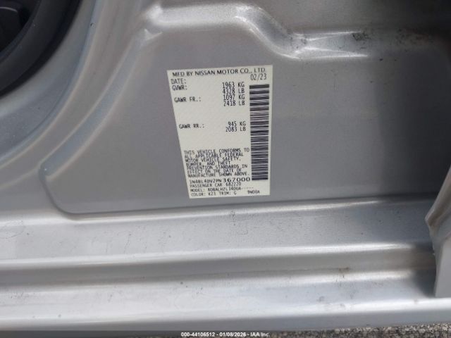 2023 NISSAN ALTIMA 1N4BL4DV2PN367000 Photo 8