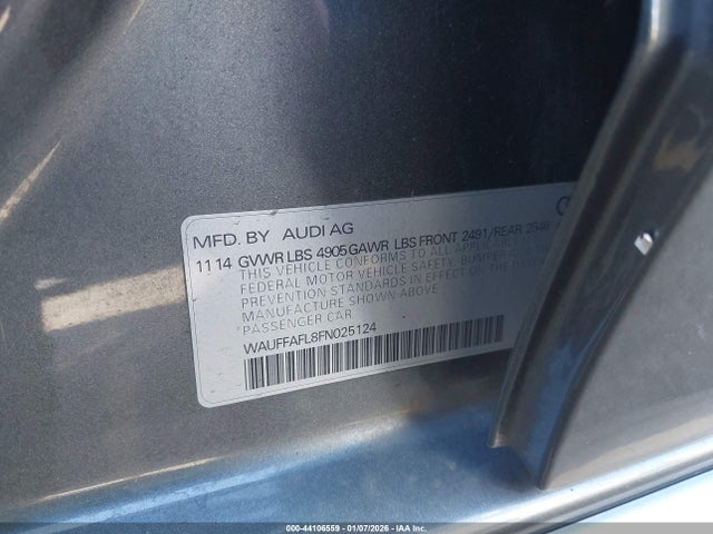 2015 AUDI A4 WAUFFAFL8FN025124 Photo 8