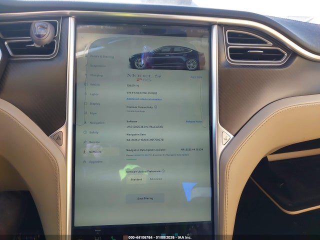 2014 TESLA MODEL S 5YJSA1H11EFP50282 Photo 6