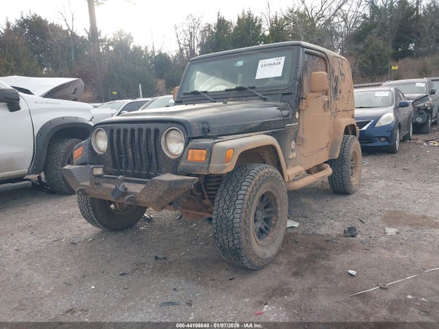 2003 Jeep Wrangler X მანქანა იყიდება აუქციონზე, vin: 1J4FA39S53P369987, აუქციონის ნომერი: 44106848