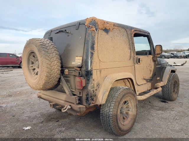 2003 Jeep Wrangler X მანქანა იყიდება აუქციონზე, vin: 1J4FA39S53P369987, აუქციონის ნომერი: 44106848