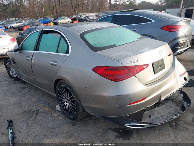 Aukcja sprzedaży 2022 Mercedes-benz C 300 Sedan, vin: W1KAF4GBXNR058031, numer aukcji: 44106902