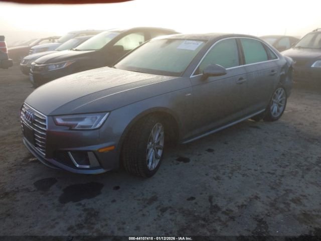 2019 AUDI A4 WAUENAF44KN014834 Photo 1