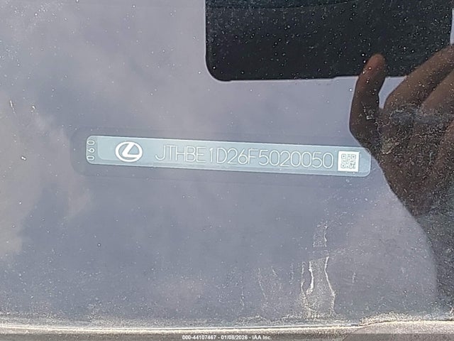 Продаж на аукціоні авто 2015 Lexus Is 350, vin: JTHBE1D26F5020050, номер лоту: 44107467