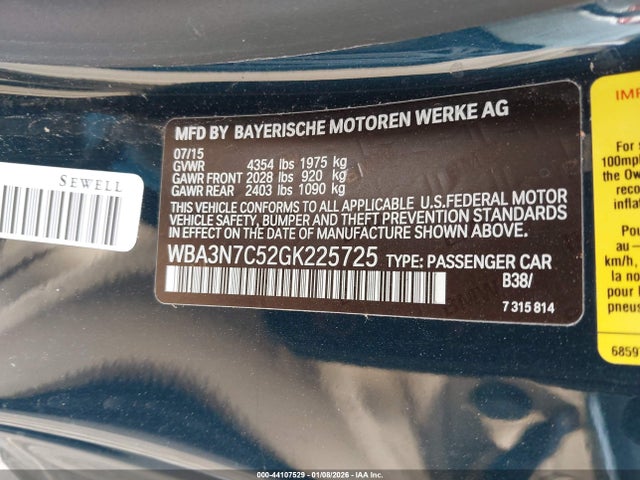 2016 BMW 428I WBA3N7C52GK225725 Photo 8