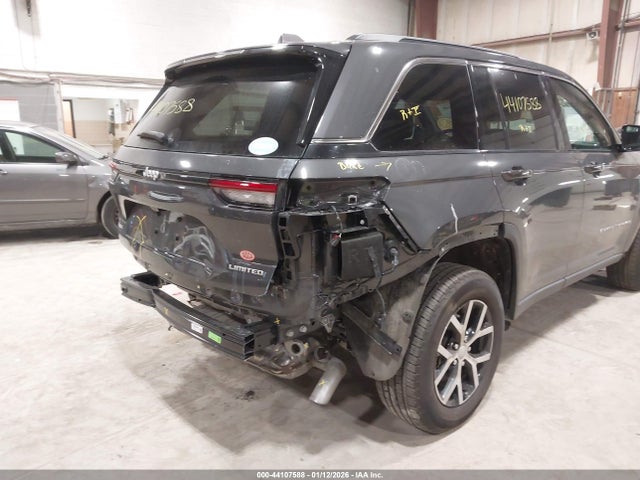 44107588 :رقم المزاد ، 1C4RJHBGXSC295090 vin ، 2025 Jeep Grand Cherokee Limited مزاد بيع