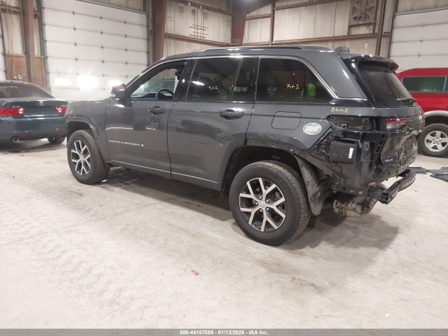 44107588 :رقم المزاد ، 1C4RJHBGXSC295090 vin ، 2025 Jeep Grand Cherokee Limited مزاد بيع