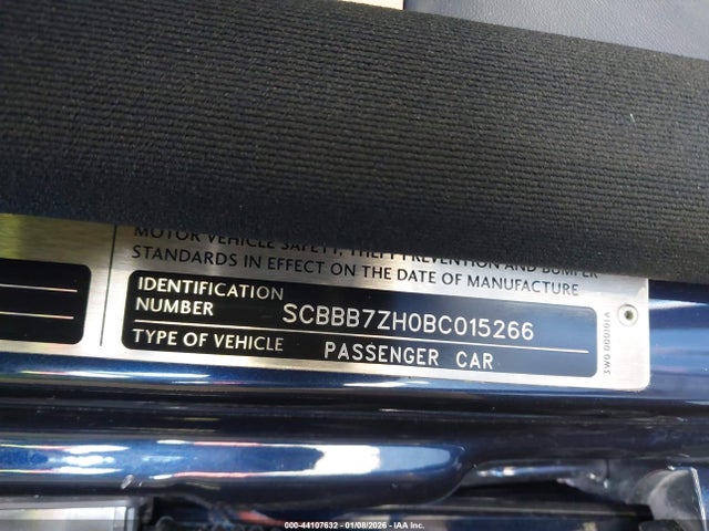 2011 BENTLEY MULSANNE SCBBB7ZH0BC015266 Photo 8