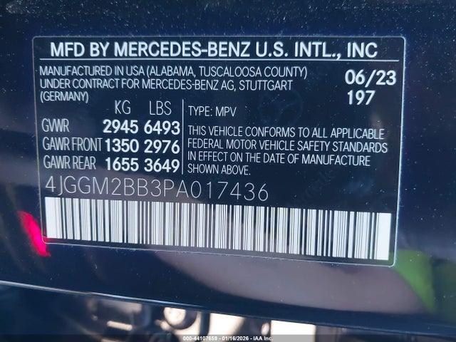 2023 MERCEDES-BENZ EQE 350+ SUV 4JGGM2BB3PA017436 Photo 8