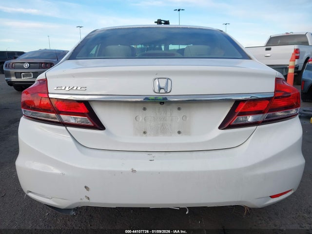 2015 Honda Civic Lx მანქანა იყიდება აუქციონზე, vin: 19XFB2F5XFE203481, აუქციონის ნომერი: 44107726