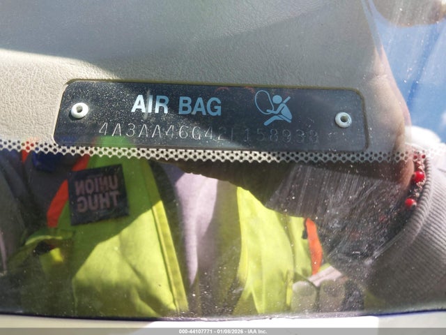 2002 MITSUBISHI GALANT 4A3AA46G42E158938 Photo 8