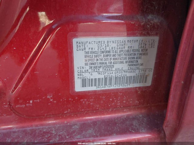 2018 NISSAN SENTRA 3N1AB7AP7JY292629 Photo 8