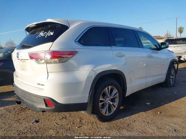 Toyota Highlander Le Plus V6 2015 5TDBKRFH6FS140967 Image 4