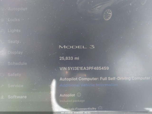 2023 TESLA MODEL 3 5YJ3E1EA3PF485459 Photo 6