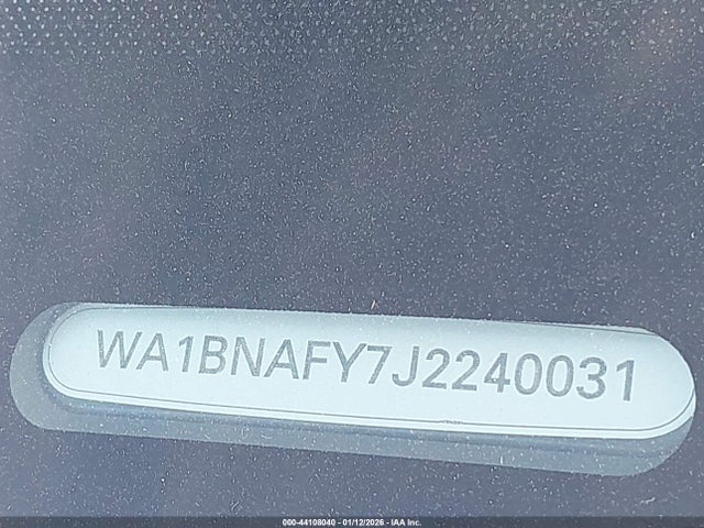 2018 AUDI Q5 WA1BNAFY7J2240031 Photo 8