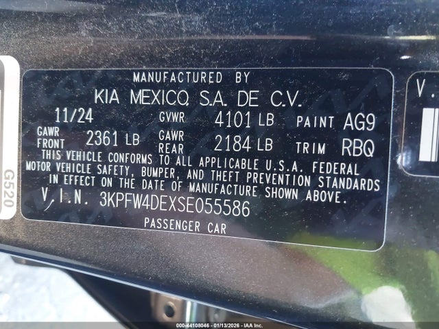 KIA K4 Gt-line 2025 3KPFW4DEXSE055586 Image 9