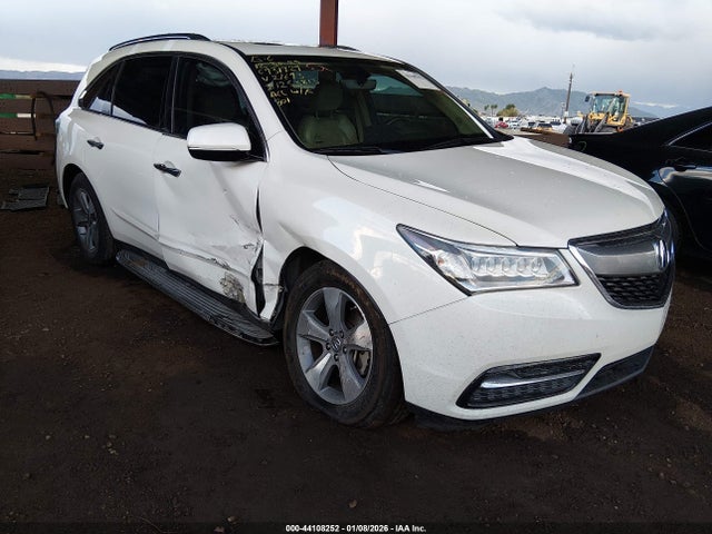 2016 ACURA MDX 5FRYD3H25GB021693