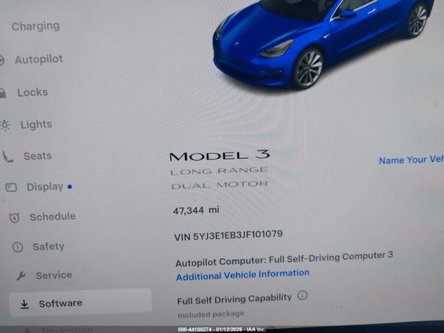 Tesla Model 3 Long Range/performance 2018 5YJ3E1EB3JF101079 Image 15