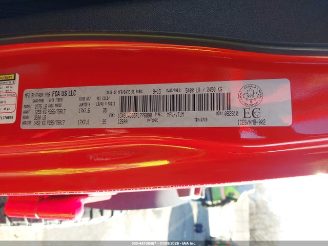 1C4BJWDG5FL776888 Jeep Wrangler Unlimited Sport