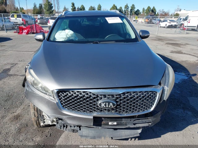 5XYPG4A36GG120836 KIA Sorento 2.4l Lx