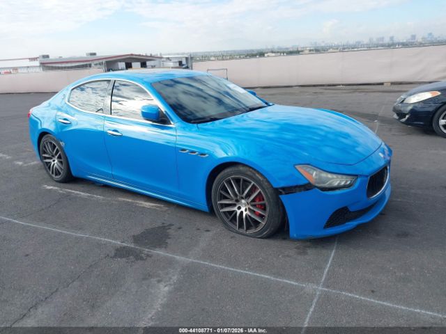 2014 MASERATI GHIBLI ZAM57RTA1E1086619