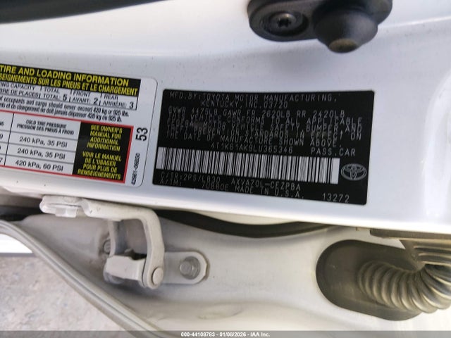 4T1K61AK9LU365346 Toyota CAMRY XSE